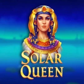 Solar Queen online game logo by Playson on zimplercasinos-fi.com